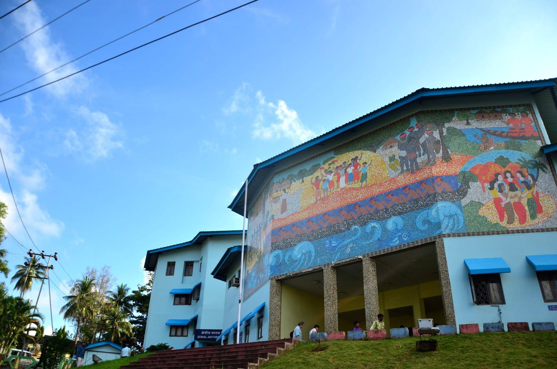 Anthropological Museum exhibits in Port Blair