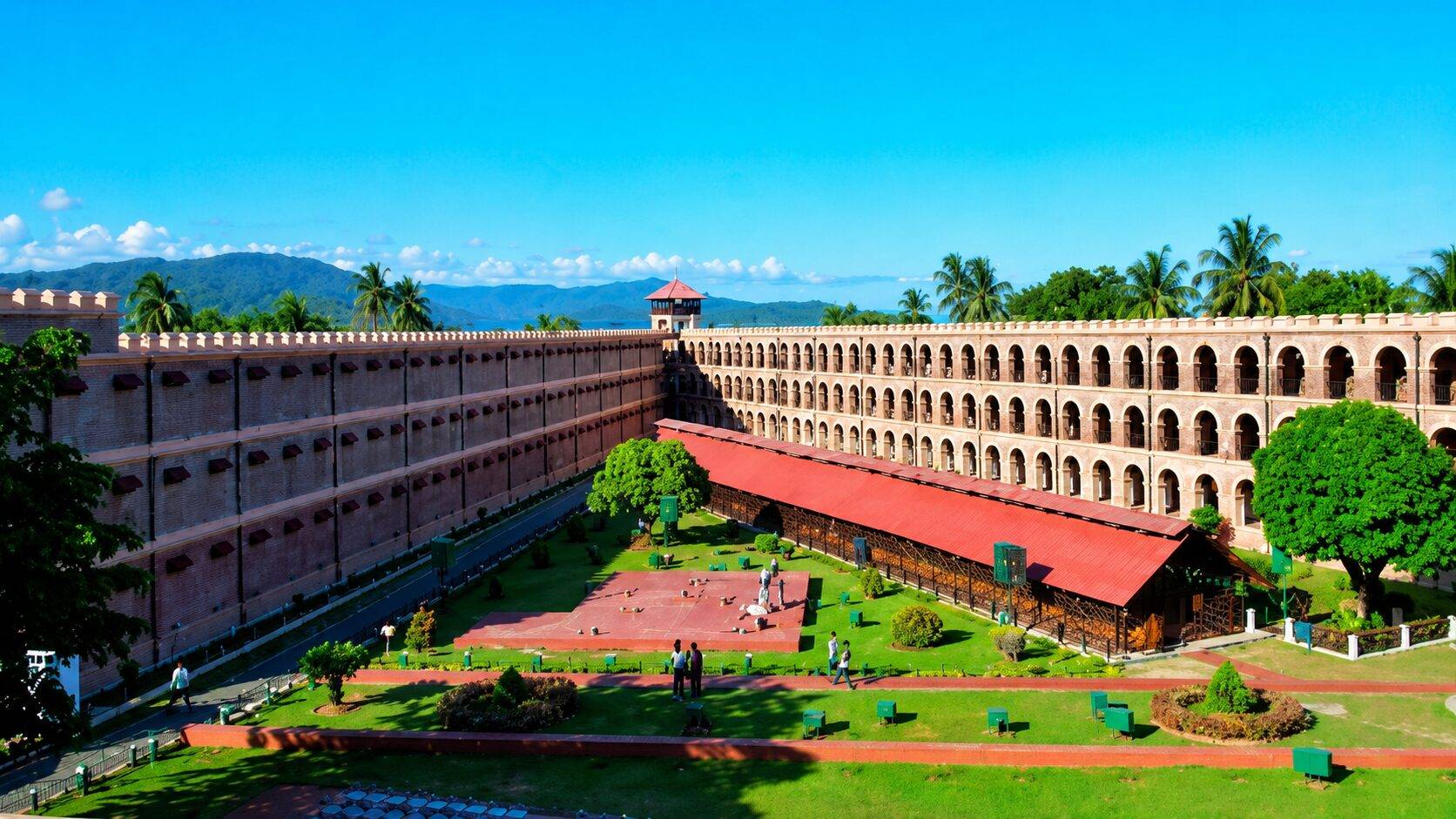 Cellular Jail, the colonial-era prison in Port Blair