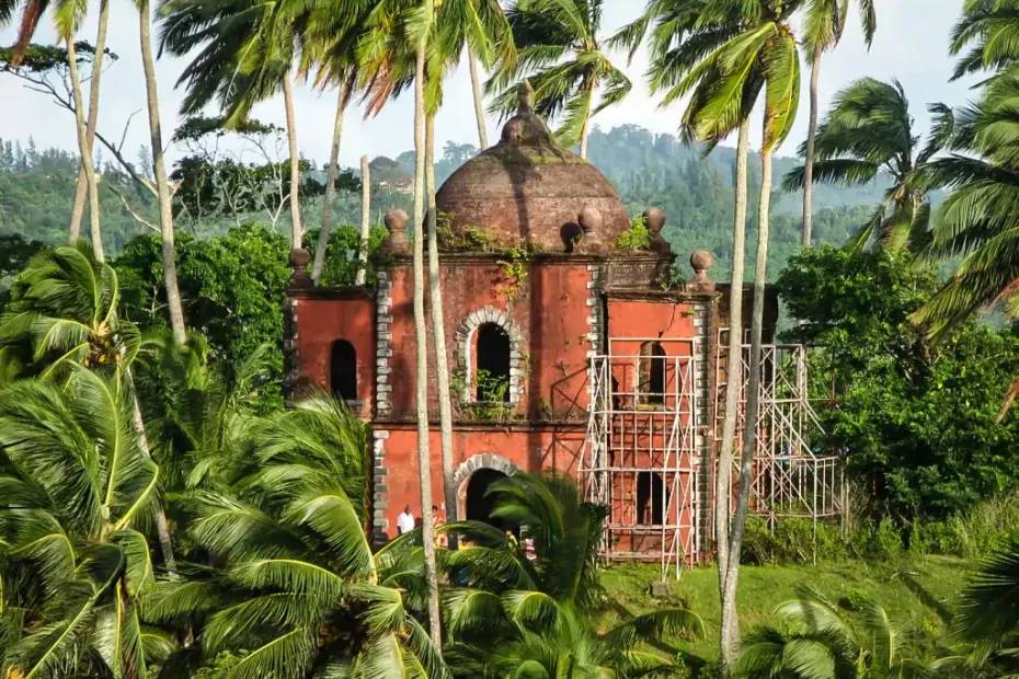 Ruins on Viper Island near Port Blair